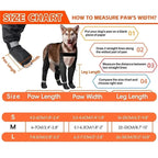 【CHRISTMAS 】Dog Suspender Boots, Large Dog Rain Boots, Waterproof Doggy Winter Boot Snow Pants, Pawprotectors Legging Shoes